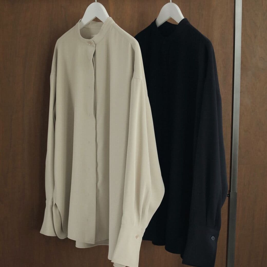 anuke アンヌーク Twill Slit Shirts