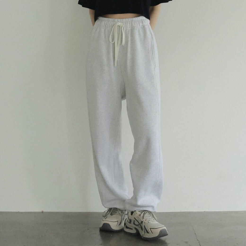 anuke アンヌーク Drawstring Sweat Pants