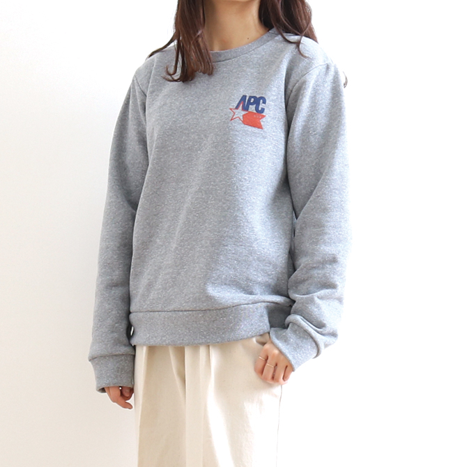 A.P.C. アーペーセー Claudius SWEAT クラウディウス スウェット 23203191762 レディース