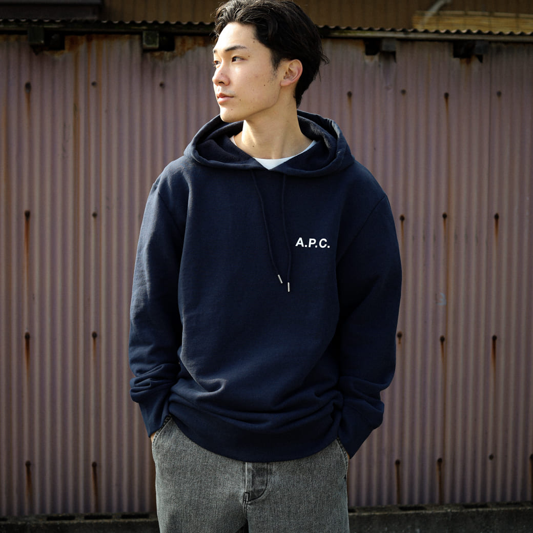 A.P.C. アーペーセー Leonard フーディ