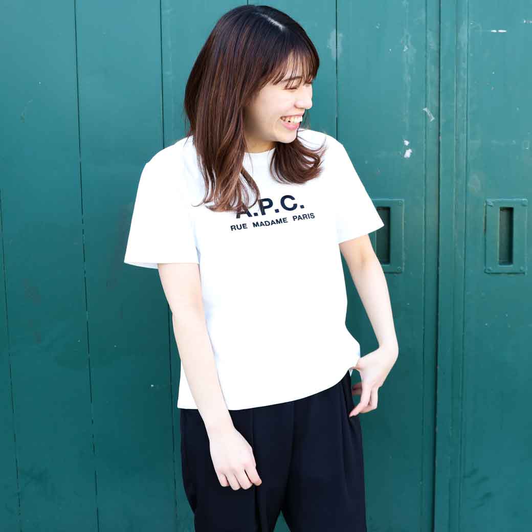 A.P.C. アーペーセー リュ・マダムTシャツ 