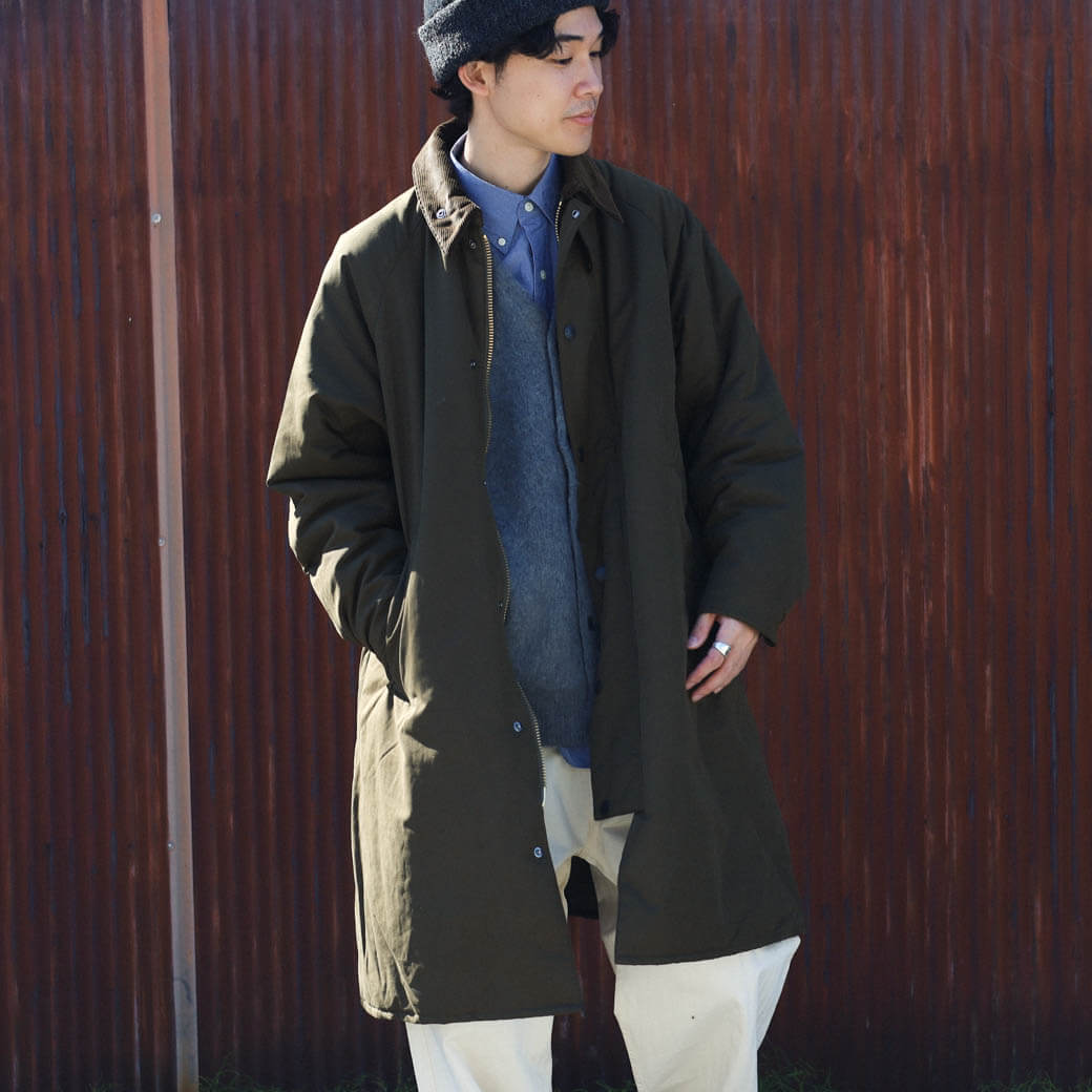 Barbour バブアー EXMOOR 中綿 ミドルレングス コート