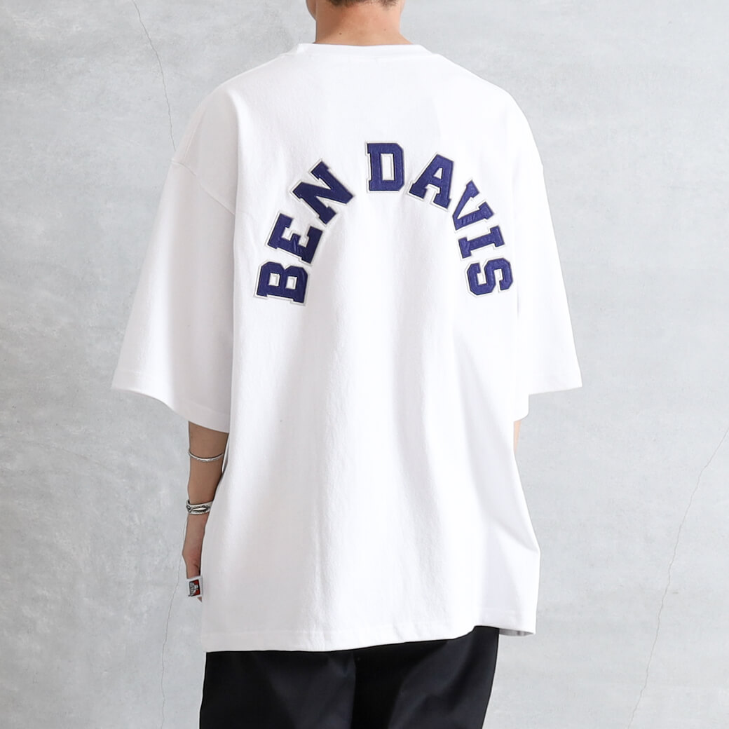 BEN DAVIS ベンデイビス バックロゴワッペン ウルトラヘビー ショートスリーブ ビッグTシャツ