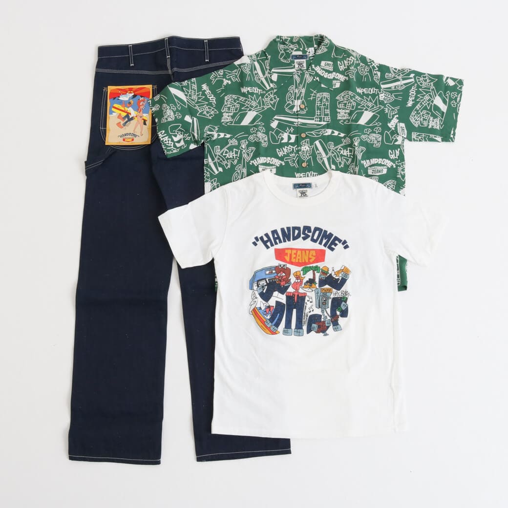 Big John ビッグジョン 70周年記念スペシャルモデル　限定 Tシャツ、シャツ、パンツ 3点セット