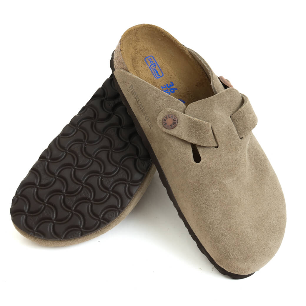 BIRKENSTOCK ビルケンシュトック ボストン スエードレザー トープ