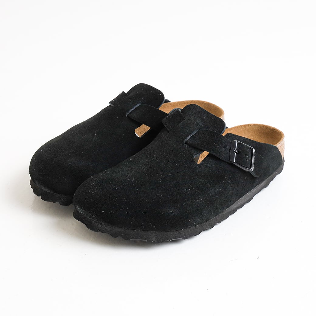 BIRKENSTOCK ビルケンシュトック ボストン スエード ブラック