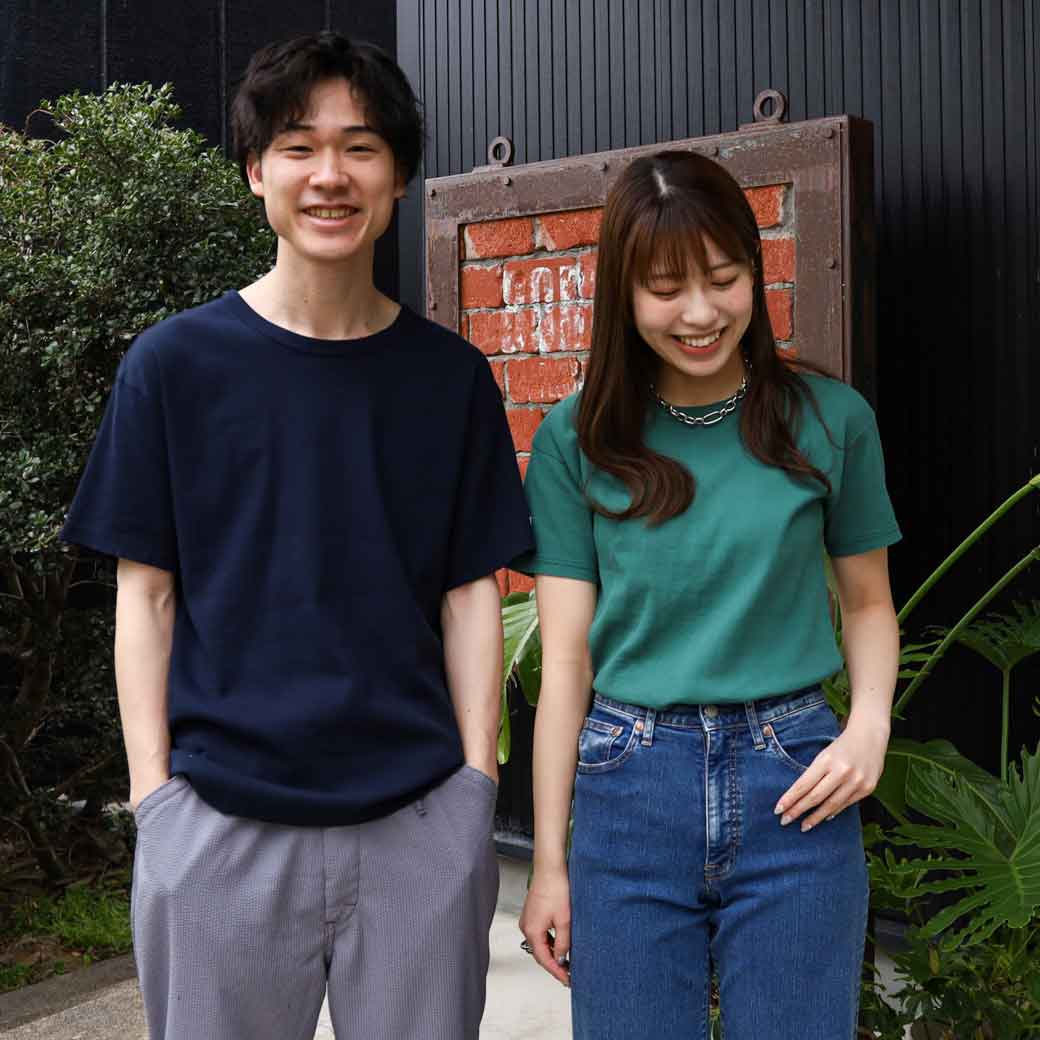 BIWACOTTON ビワコットン クルーネックＴシャツ