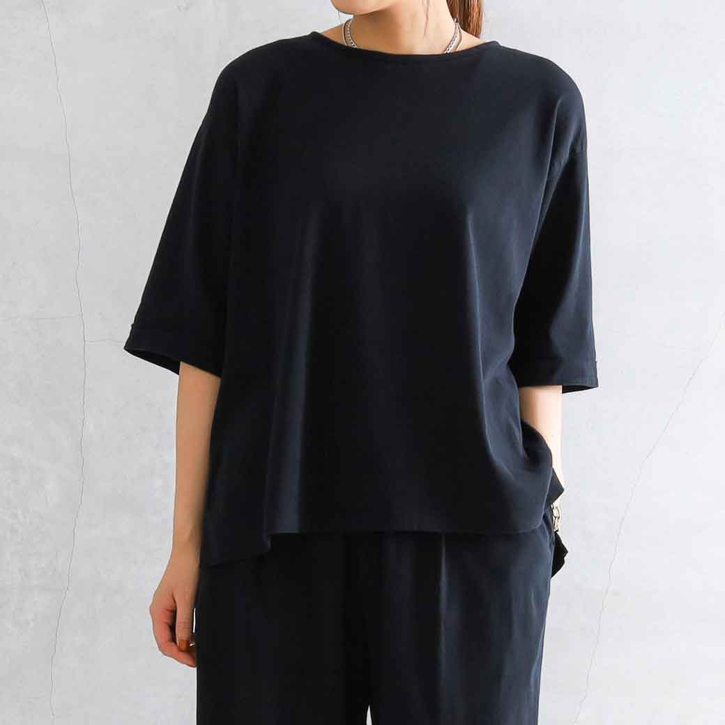 caem カエム  SARAH Crew neck short sleeve T-shirt 007/008