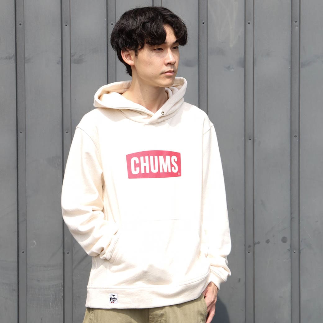 CHUMS チャムス チャムスロゴプルオーバーパーカー