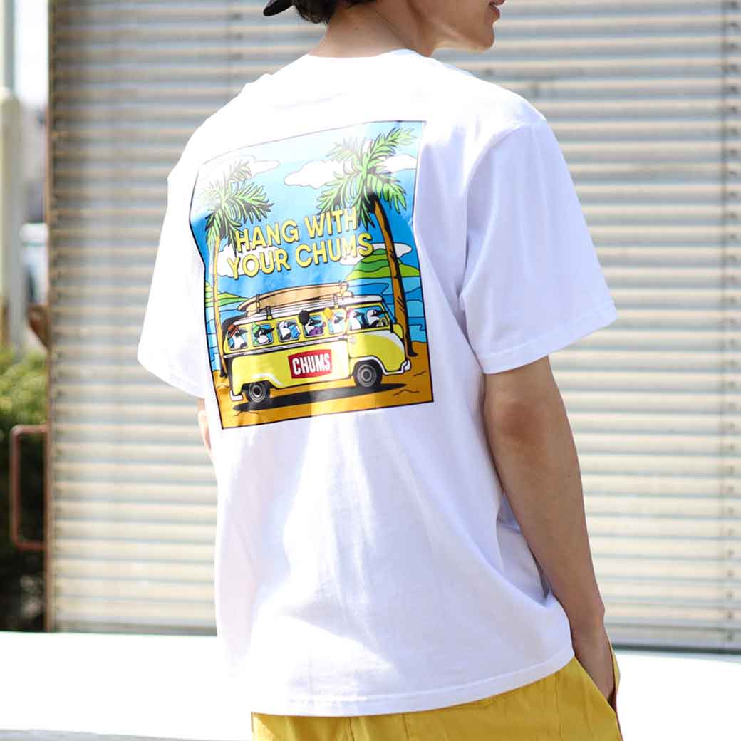 CHUMS チャムス GO TO THE SEA T-SHIRT