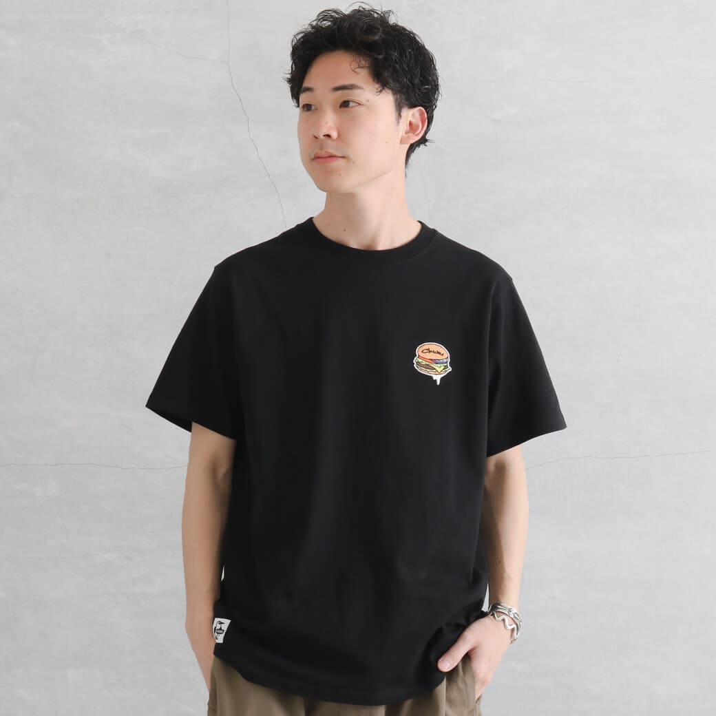 CHUMS チャムス ハンドメイドハンバーガーTシャツ