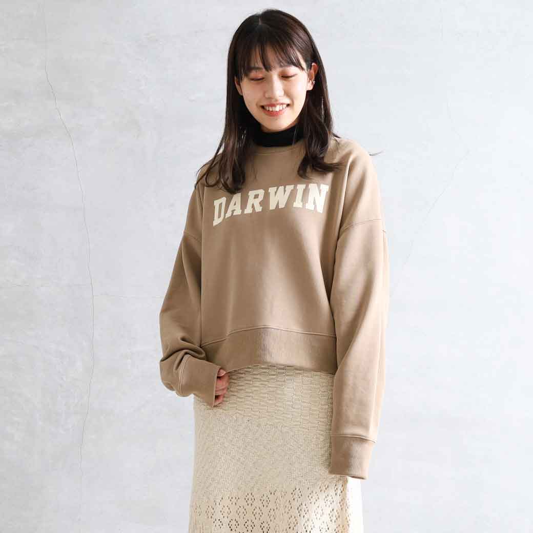 CREDONA クレドナ DARWINロゴスウェット