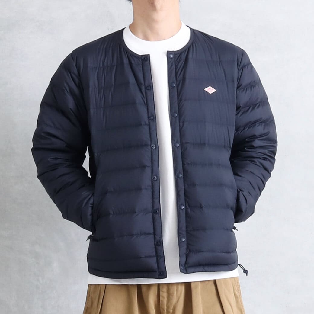 DANTON ダントン ナイロンタフタ インナーダウンジャケット
