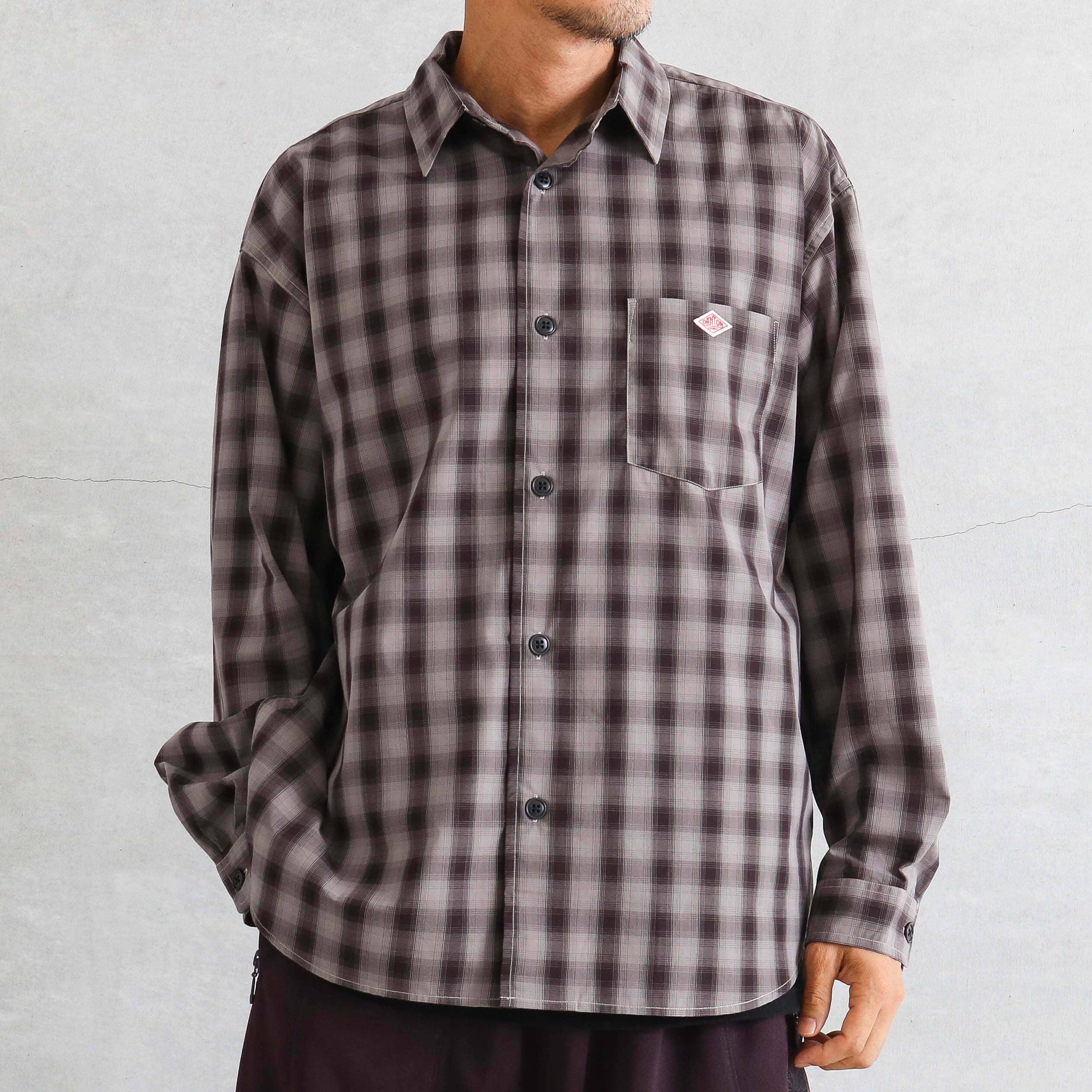 DANTON ダントン メンズワークシャツ