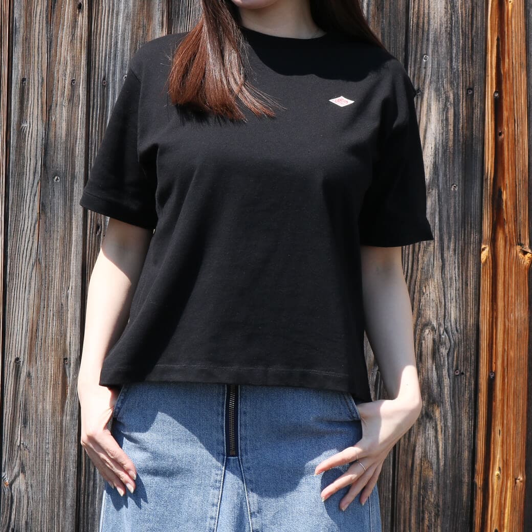 DANTON ダントン クルーネック ショート Tシャツ