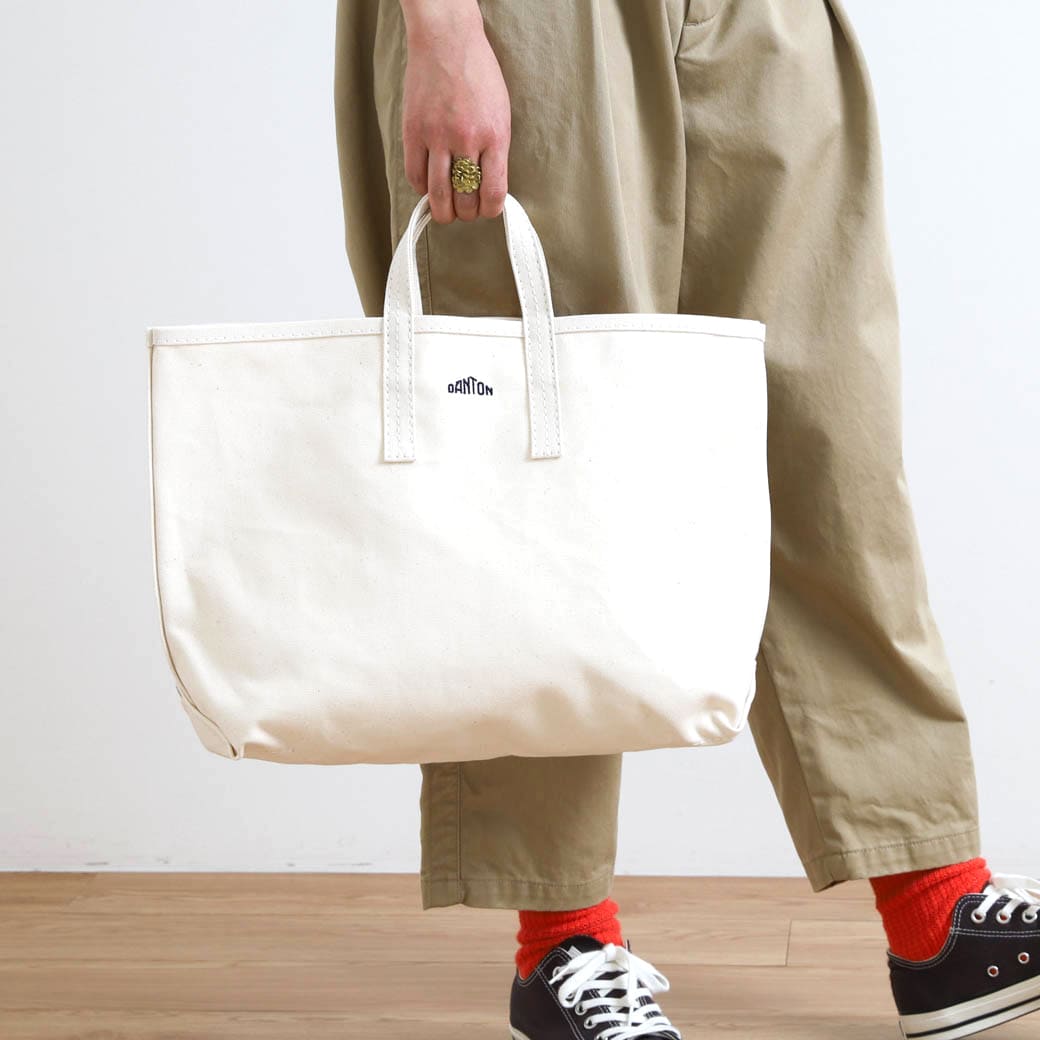 DANTON ダントン コットンキャンバス トートバッグ（M）