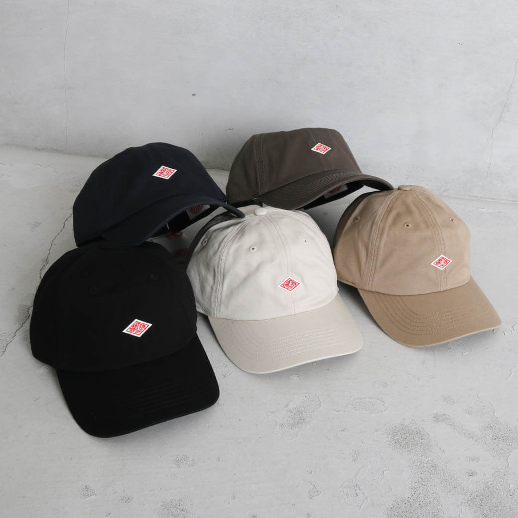 DANTON ダントン コットンツイル 6パネルキャップ