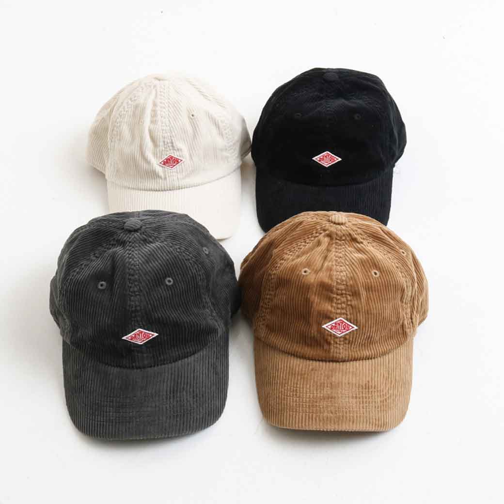 DANTON ダントン ワイドウェイルコーデュロイキャップ
