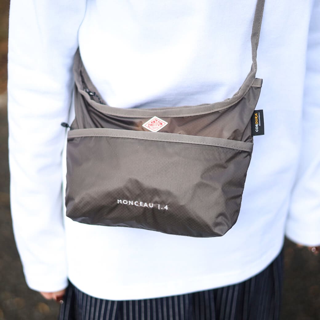 DANTON ダントン コーデュラ ナイロン リップストップ サコッシュ〈モンソー1.4〉