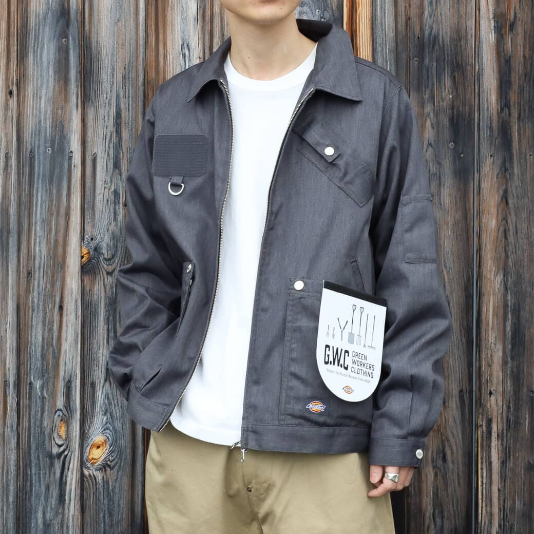 Dickies ディッキーズ グリーン ワークス クロージング ジャケット