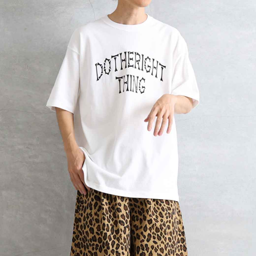 ELURON エルロン Do the right thing tee