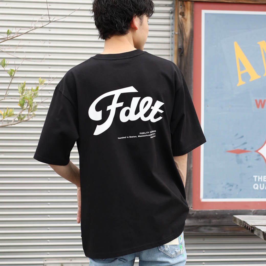 FIDELITY フィデリティ NC CURSIVE FDLT LOGO TEE