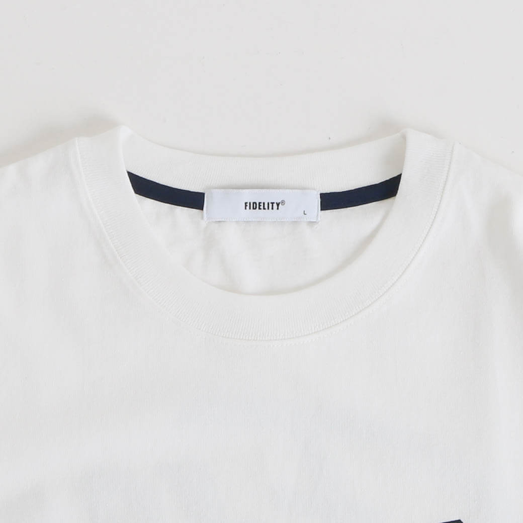 FIDELITY フィデリティ NC CURSIVE FDLT LOGO TEE｜BORN FREE ONLINE SHOP