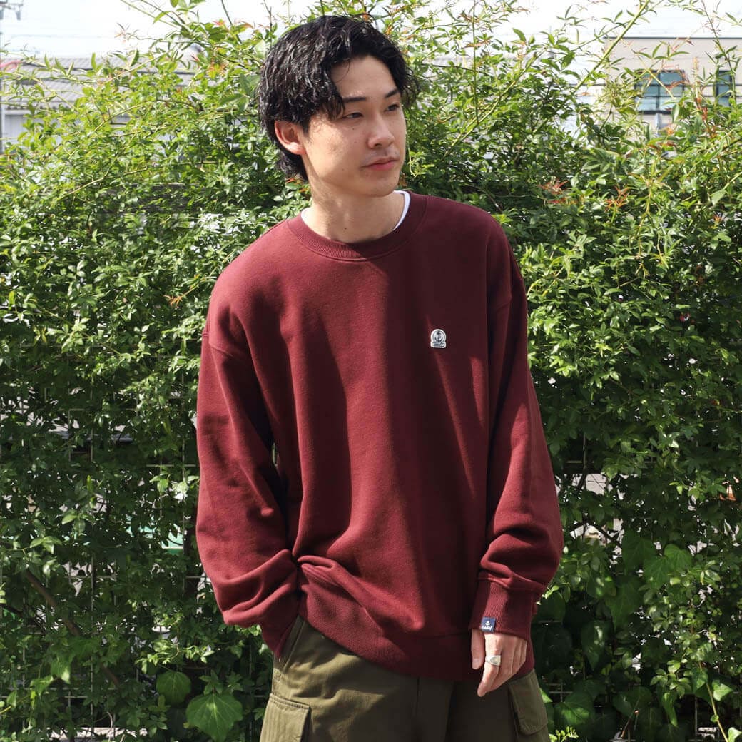 FIDELITY フィデリティ ANCHOR PATCH N/C SWEAT CN