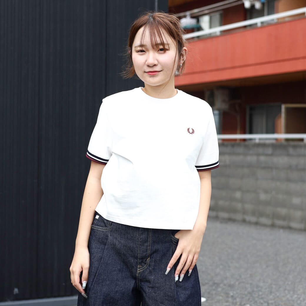 FRED PERRY フレッドペリー ティップラインTシャツ
