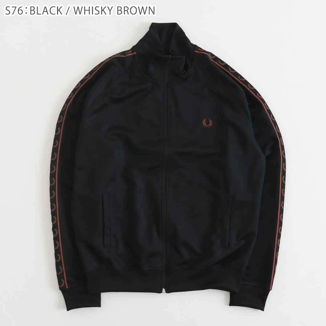 FRED PERRY フレッドペリー CONTRAST TAPE TRACK JACKET｜BORN FREE