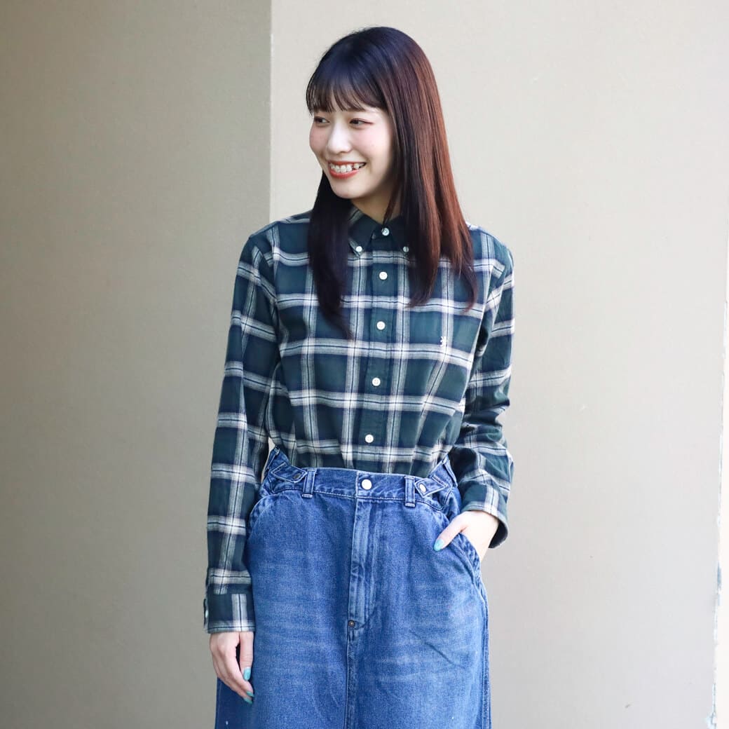 Gymphlex ジムフレックス チェックシャツ