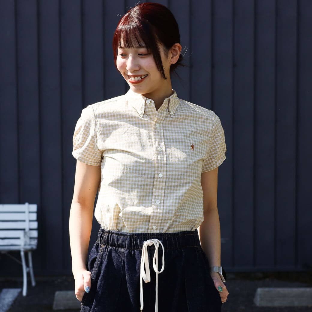 Gymphlex ジムフレックス フレンチ スリーブ シャツ