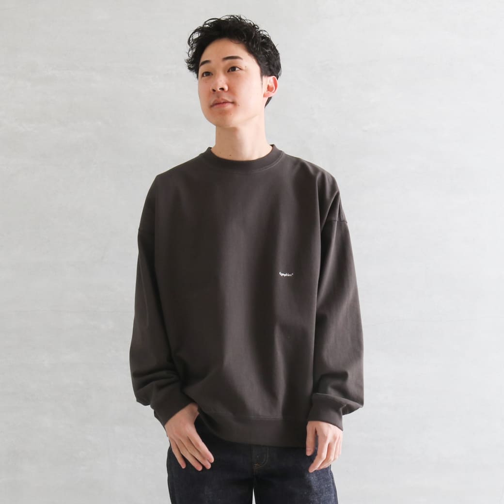 Gymphlex ジムフレックス クルーネック ヘビーウエイト ロングスリーブ Tシャツ