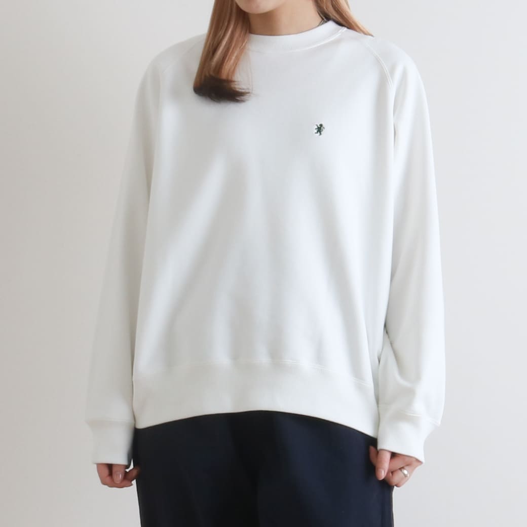 Gymphlex ジムフレックス T/C フリーシー スウィングスリーブ クルーネック プルオーバー