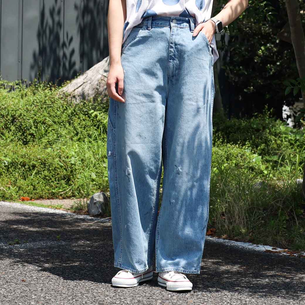 HARVESTY ハーベスティ ビックペインターデニムパンツ