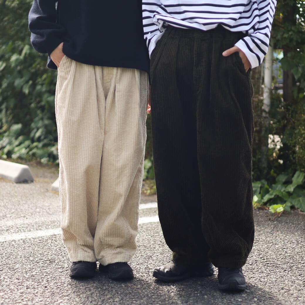HARVESTY ハーベスティ サーカスナローBIGコーデュロイ