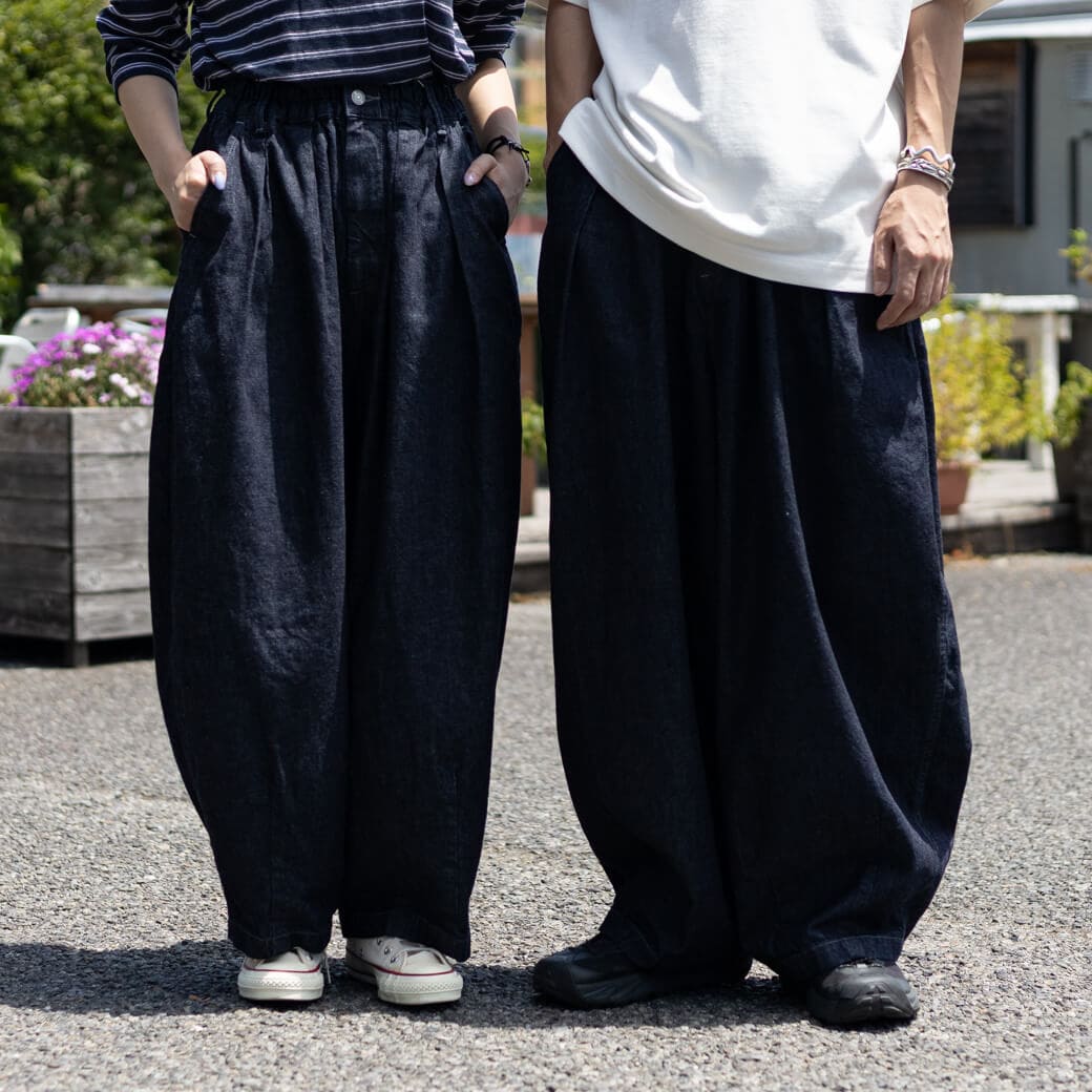 HARVESTY ハーベスティ 10オンス デニムサーカスパンツ ワンウォッシュ