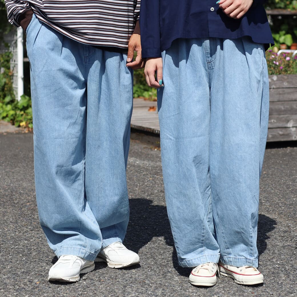 HARVESTY ハーベスティ デニムサーカスパンツ ナローシルエット