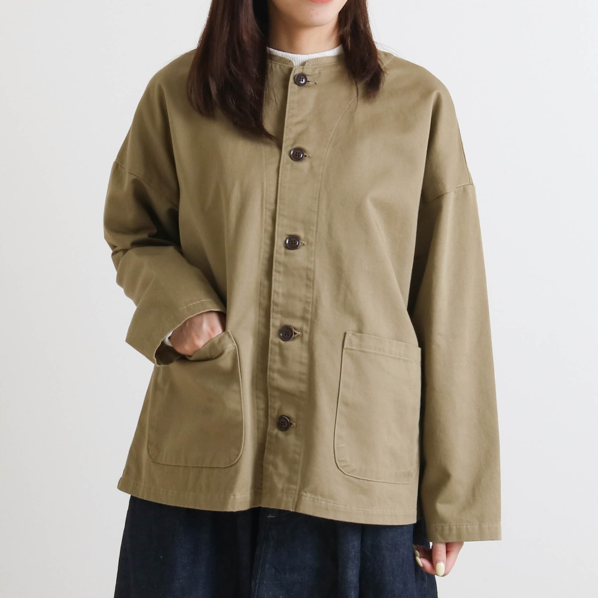 HARVESTY ハーベスティ チノクロスアトリエジャケット