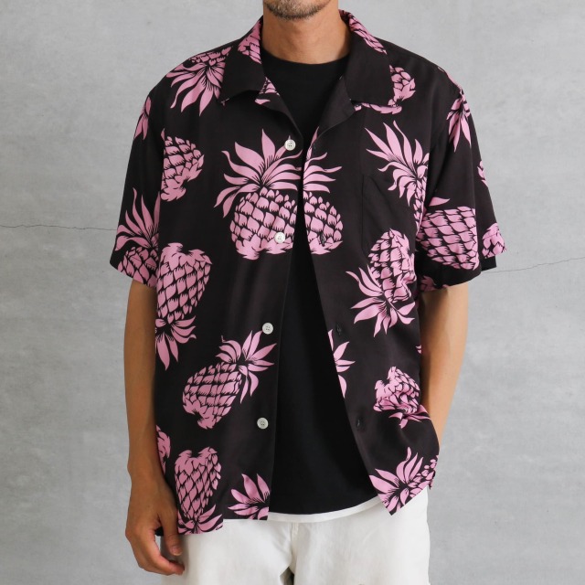 HOUSTON ヒューストン アロハシャツ パイナップル