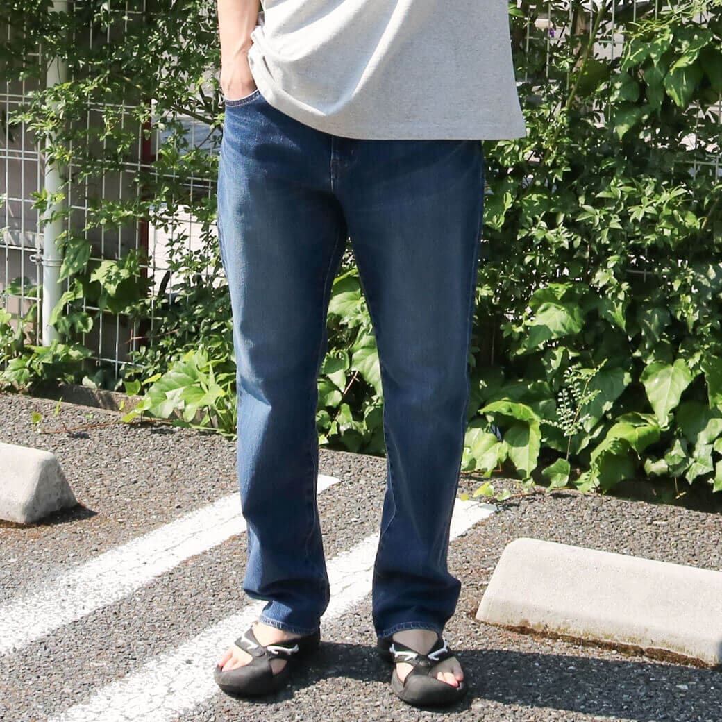 Johnbull ジョンブル ダブルストレッチテーパードジーンズ