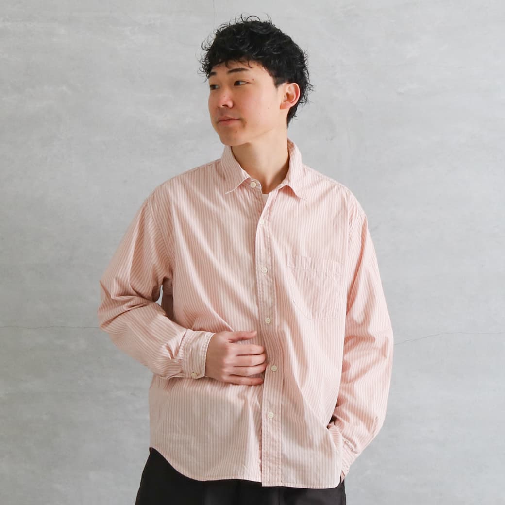 Johnbull ジョンブル ガーメントダイストライプ