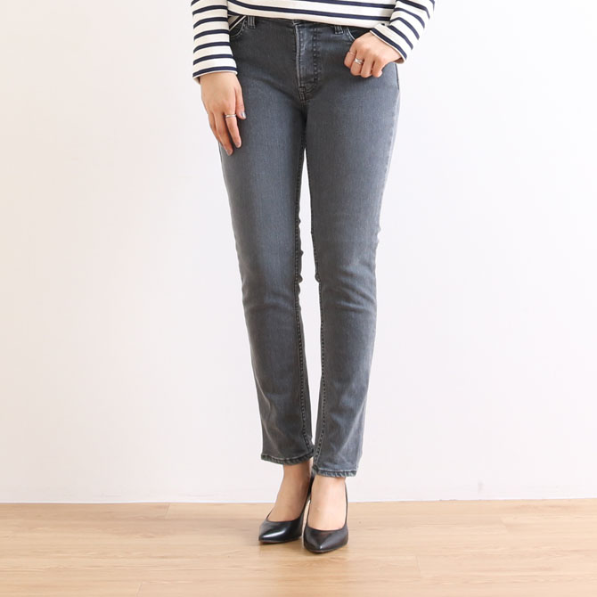 Johnbull（ジョンブル）  ストレッチデニムスキニーパンツ  ブラック(130)  ZP134-130 レディース ジーンズ デニム