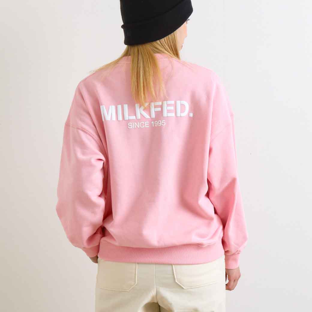 MILKFED. ミルクフェド ベーシックスウェットトップ