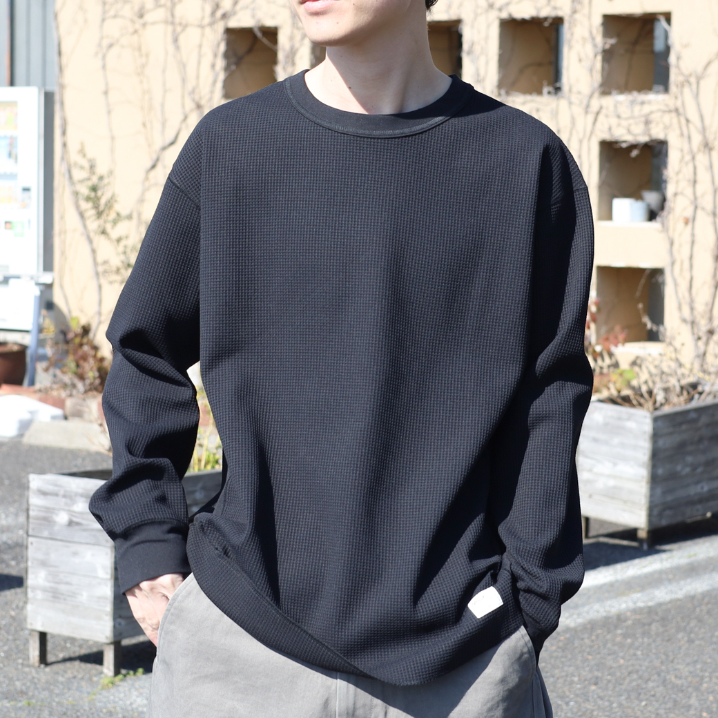 NANGA ナンガ エアフレックス ワッフル ロング スリーブ Tシャツ