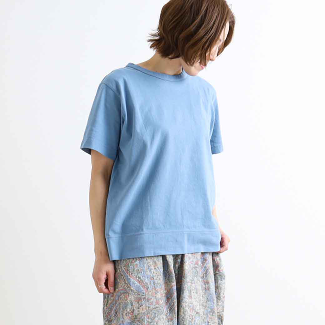 NATURAL LAUNDRY　 ナチュラルランドリー トラッド天竺Tシャツ