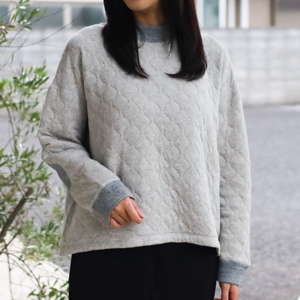 NATURAL LAUNDRY ナチュラルランドリー リブモックプルオーバー