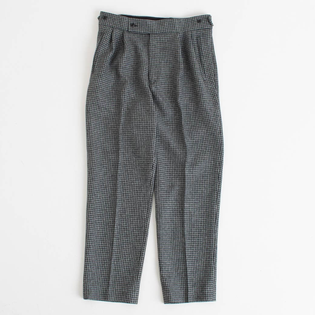 NEEDLES ニードルス TUCKED S/T TROUSER POLY HOUNDSTOOTH