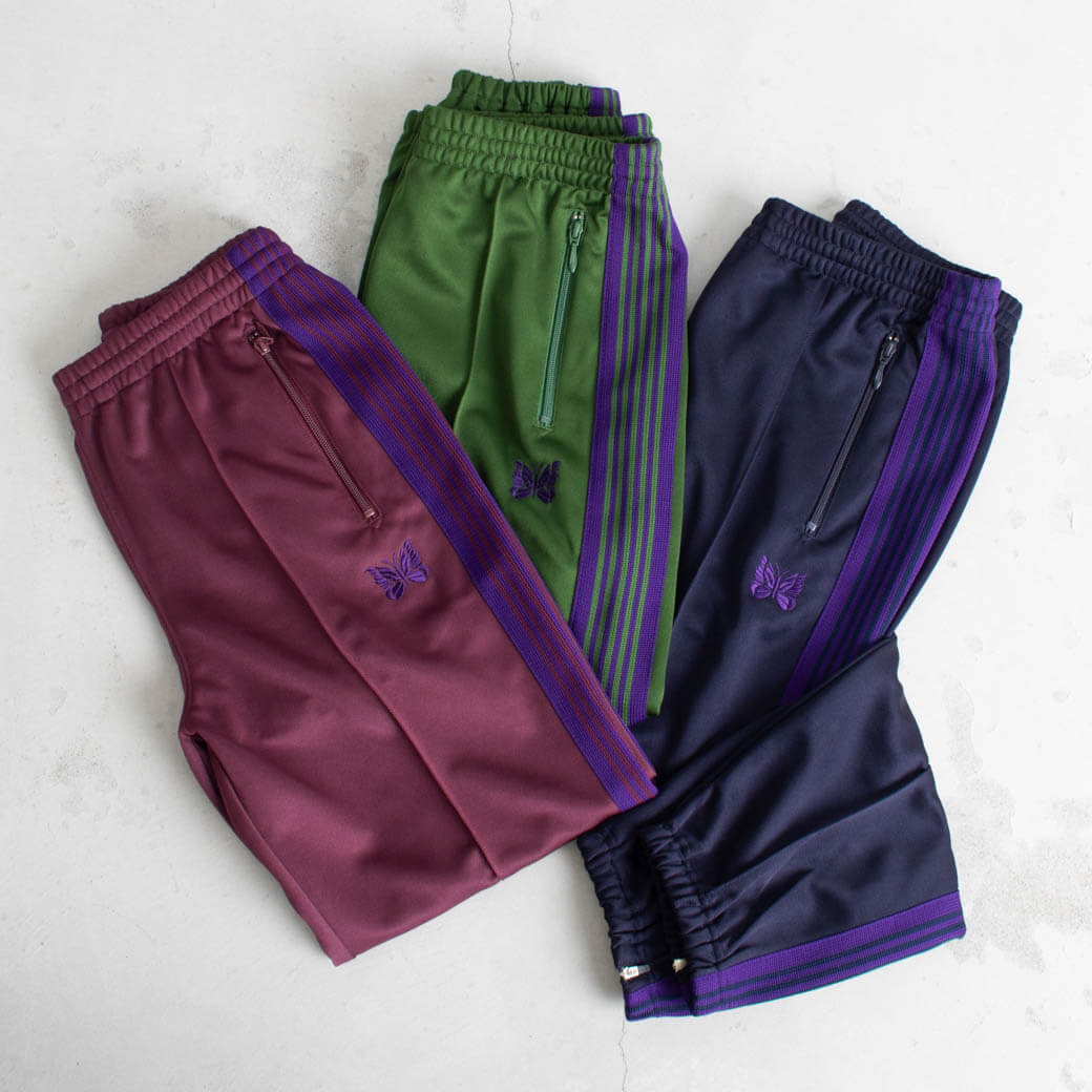 NEEDLES ニードルス ZIPPED TRACK PANT POLY SMOOTH