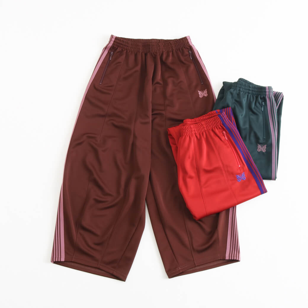 NEEDLES ニードルズ ヒザデル トラック パンツ ポリエステル スームース